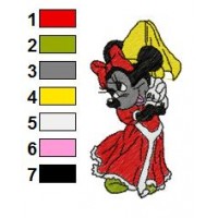 Minnie Mouse Embroidery 18